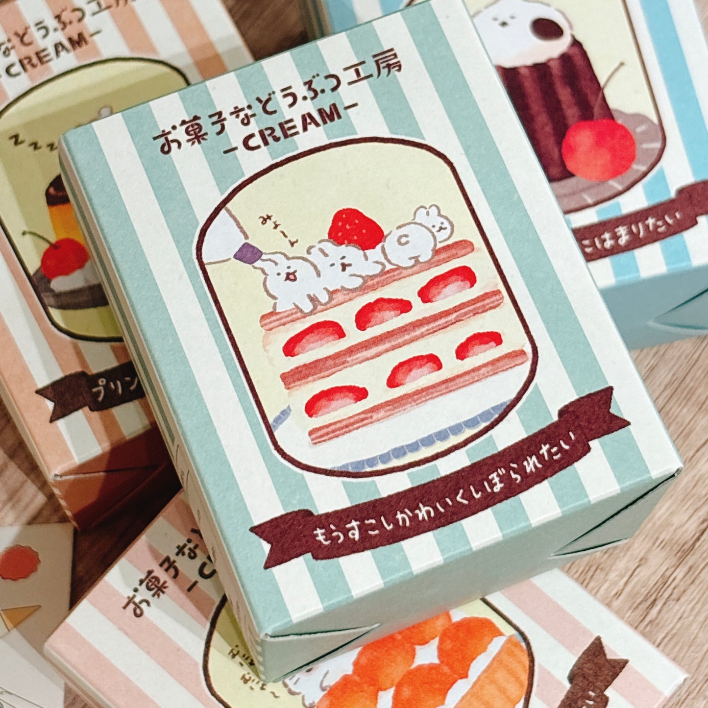 日本古川和菓子工房系列 - 草莓兔兔拿破崙