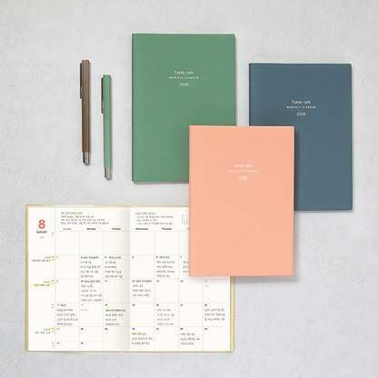 2026 韓國 Table Talk 時間規劃師 B6 [小號] 淨月計劃🌛 * [預購貨品，下單後14天出貨]