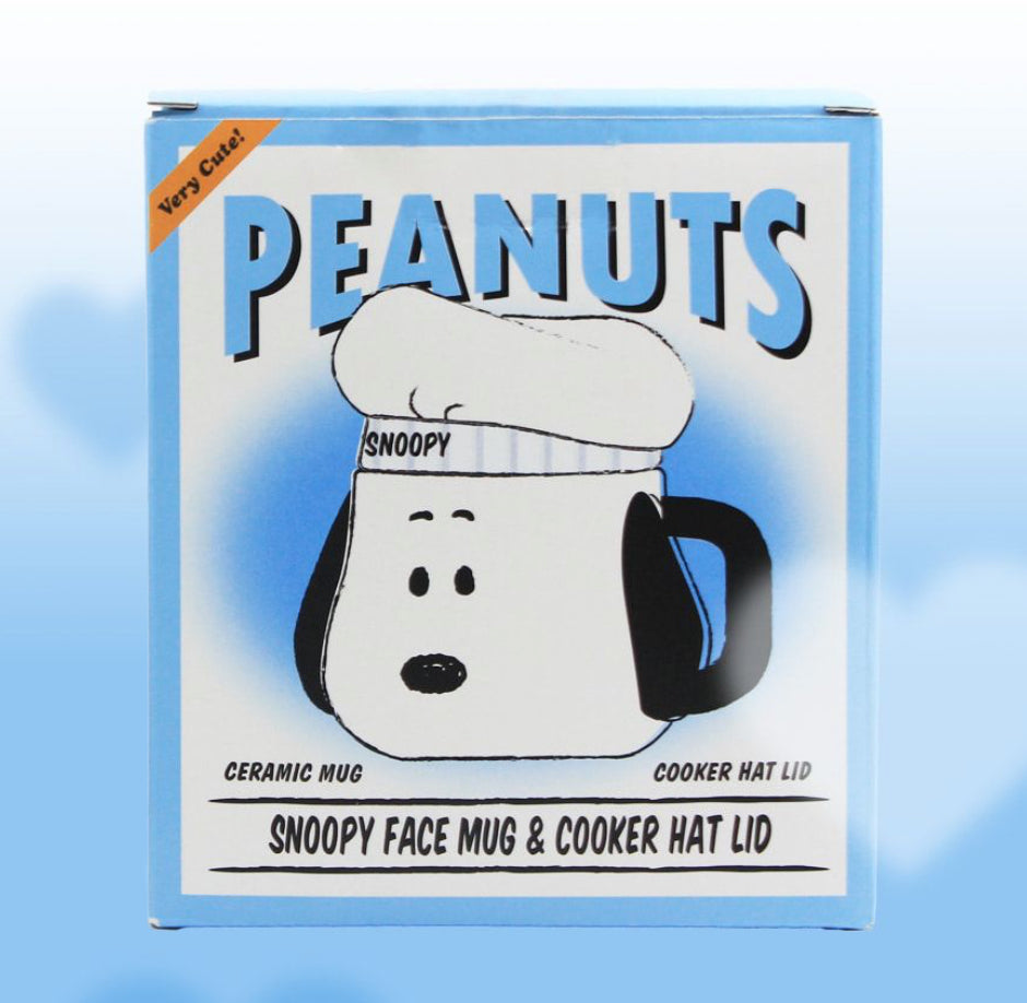 My Snoopy World 廚師史努比大容量陶瓷杯 * [預購貨品，下單後14天出貨]