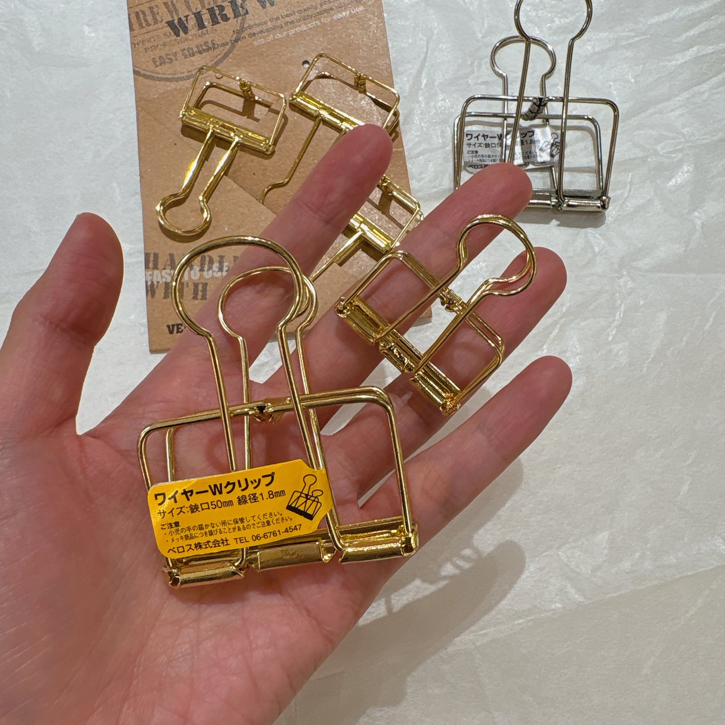 日本 Jumbo clip 萬用巨大金屬夾子