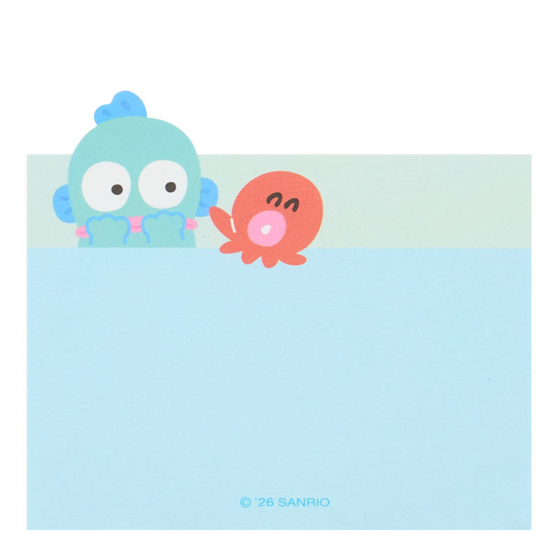 日本Sanrio Characters 水怪 3 段Memo 便條簿