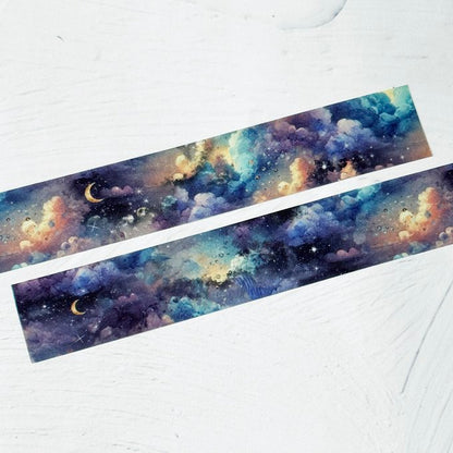 日本Clover R. 三日月之星空紙膠帶（預購貨品，約兩星期到貨）