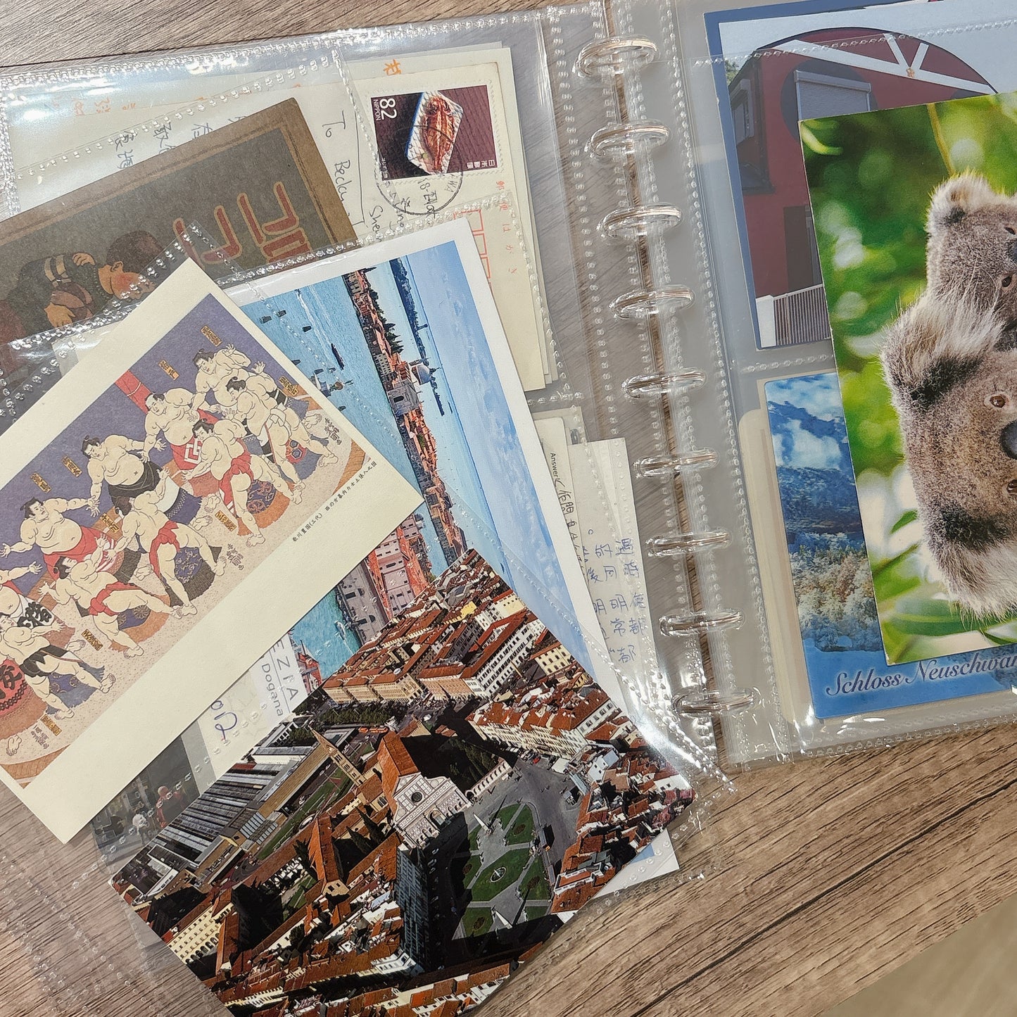 韓國 Ring Album 明信片&賀卡收納手冊* (可加內頁) *