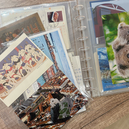 韓國 Ring Album 明信片&賀卡收納手冊* (可加內頁) *