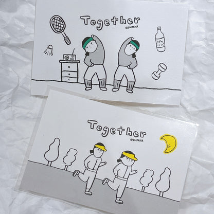 韓國The Paper My Best Friend Collection 卡片 - 我的週未大計