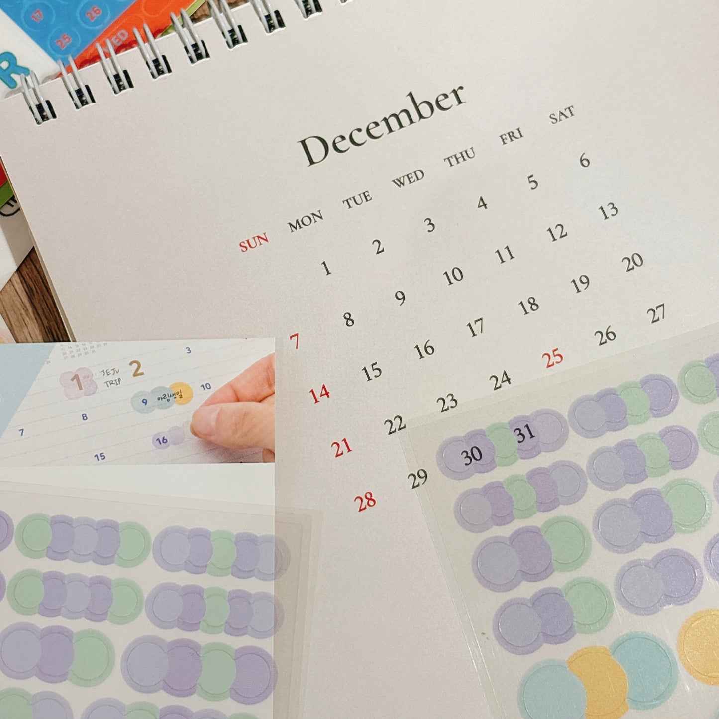 韓國Full design Useful Highlight Stickers - 2 張入 (3 色設計）