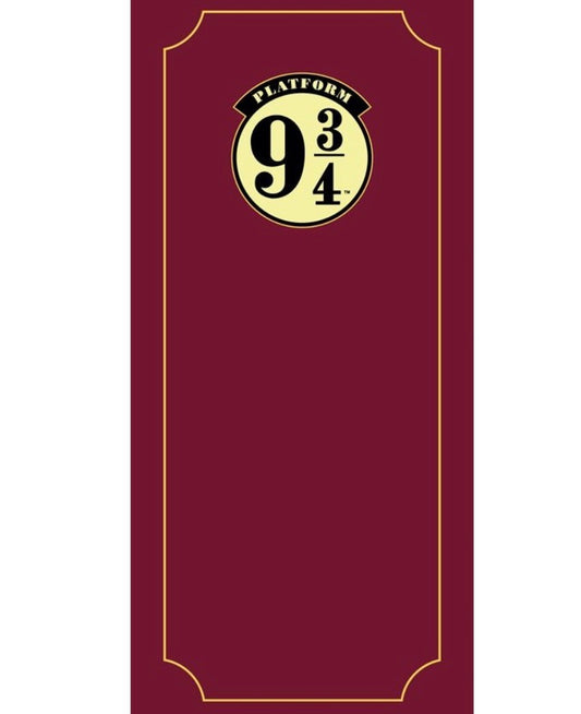 哈利波特 The Hogwarts Collection 戲飛、機票、卡片收納套：9又 3/4月台