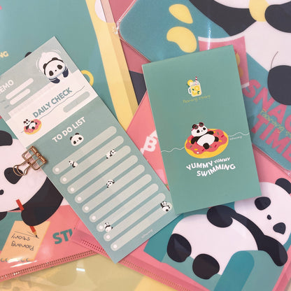 韓國 Panda Garden 熊貓 memo pad - 2 款選擇 （預購貨品）