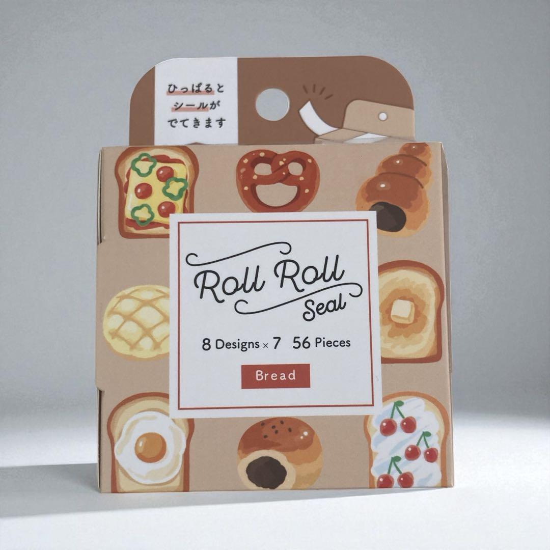 日本 Roll Roll 粒粒和紙貼紙 - bakery