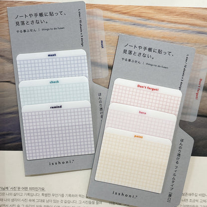 日本便條貼專家 Isshoni ：加厚可書寫Index貼