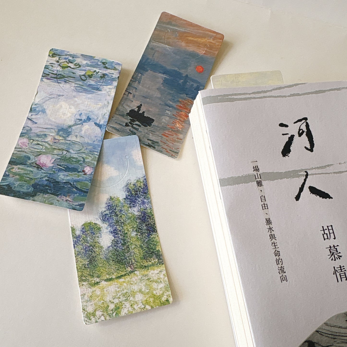 藝術館畫作系列 - 莫奈與梵高 迷你書簽套裝