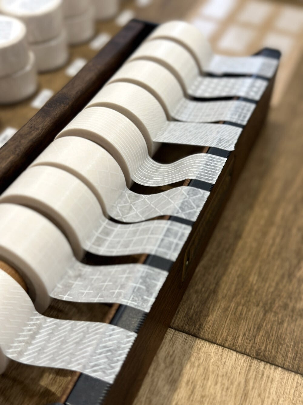 韓國 Rolledpaint 紙膠帶 - White Pattern 純白圖騰