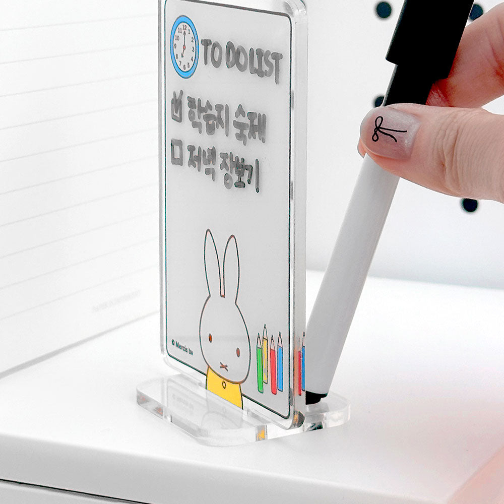 Miffy 可擦掉 Acrylic Memo Board （盲盒款式）預購貨品