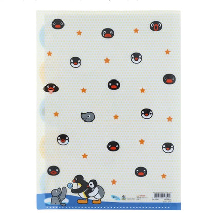 日本企鵝家族Pingu A4 Multi Pockets Folder 多格文件夾
