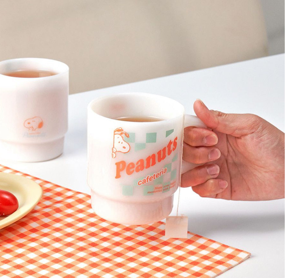 My Snoopy World 史努比餐廳陶瓷杯 * [預購貨品，下單後14天出貨］