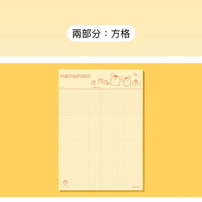 韓國Sanrio Characters 筆記 notepad (預購商品)