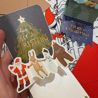 日本 Christmas tree 🌲 立體pop up聖誕咭小卡