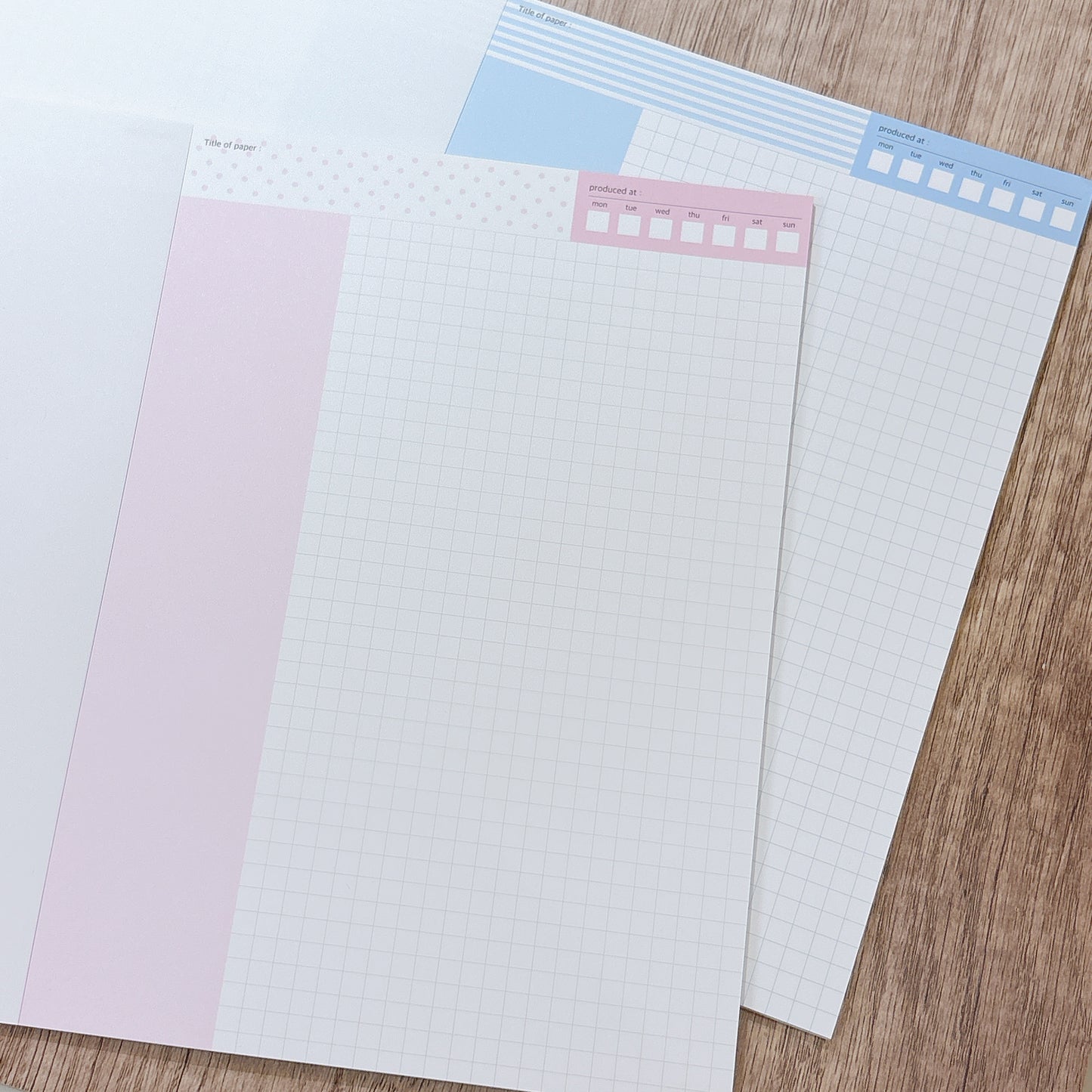 韓國 Mote Project 筆記 Writing Pad * 兩色可選