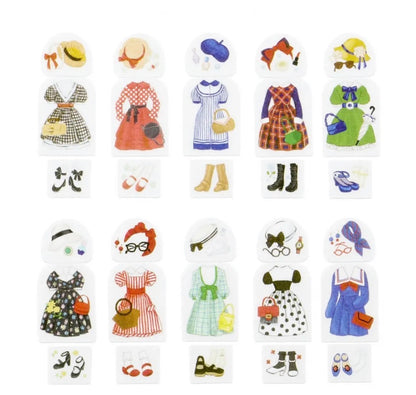 日本bande 粒粒和紙貼紙 - Outfit of Today · 每日衣著