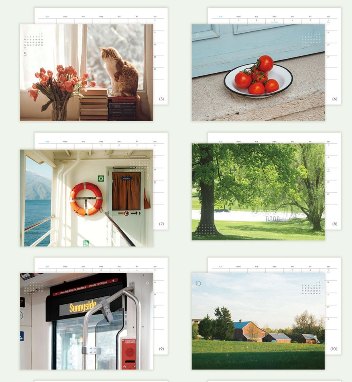 韓國Life in Flow 2026 桌上月曆 [預購貨品，下單後14天出貨]