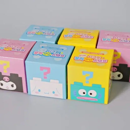 Sanrio Characters Lego Brick 自帶墨水印章盲盒