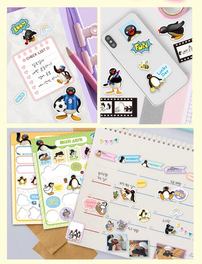 韓國Pingu 一本16 張貼紙冊 (預購貨品）