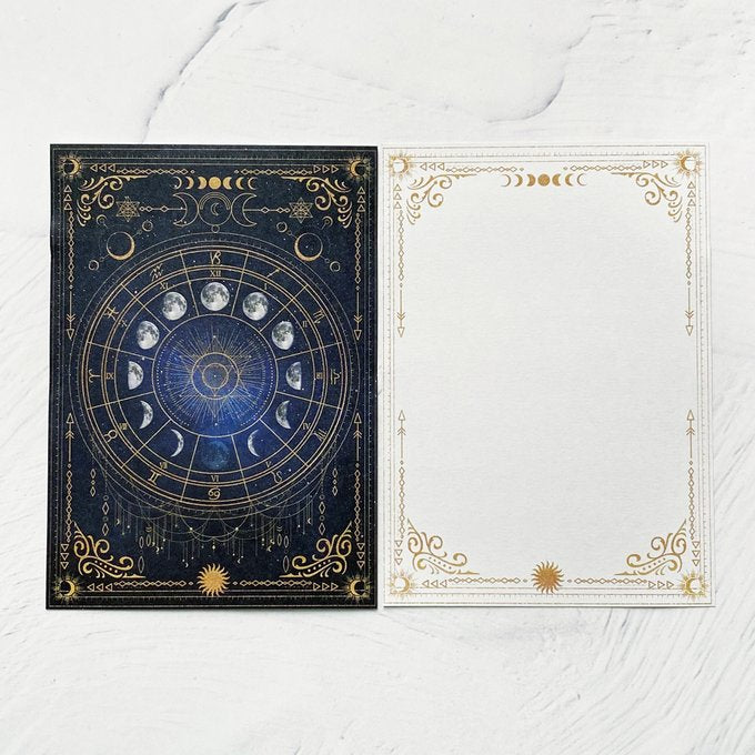 日本Clover R. 12 星座月相便條紙（預購貨品，約兩星期到貨）