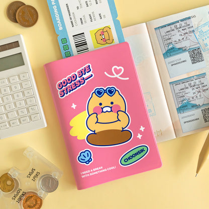韓國 Kakao Friends 護照套: 粉紅 [預購貨品]