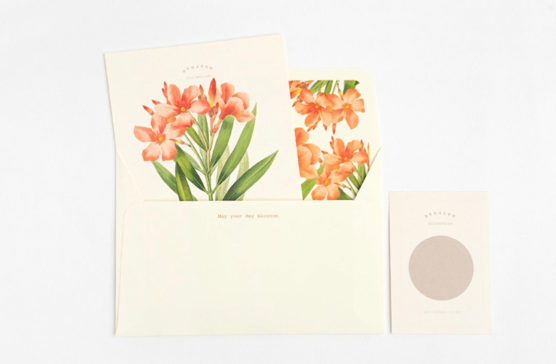 韓國Flower Card Set 系列- May Your Day Blossom(一共6 款）