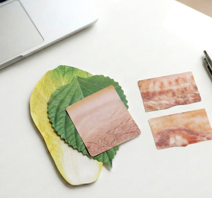 韓國Eight Mart 火鍋拼盤便條貼：肉類 （五花肉、魚）