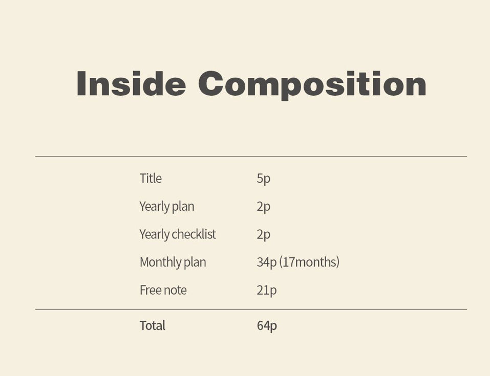 韓國2026 Ardium Monthly Schedule 淨月計劃 - 6 種封面 [預購貨品，下單後14天出貨]