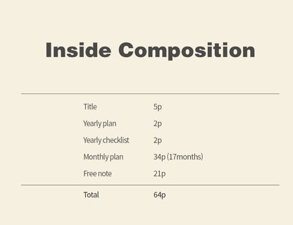韓國2026 Ardium Monthly Schedule 淨月計劃 - 6 種封面 [預購貨品，下單後14天出貨]