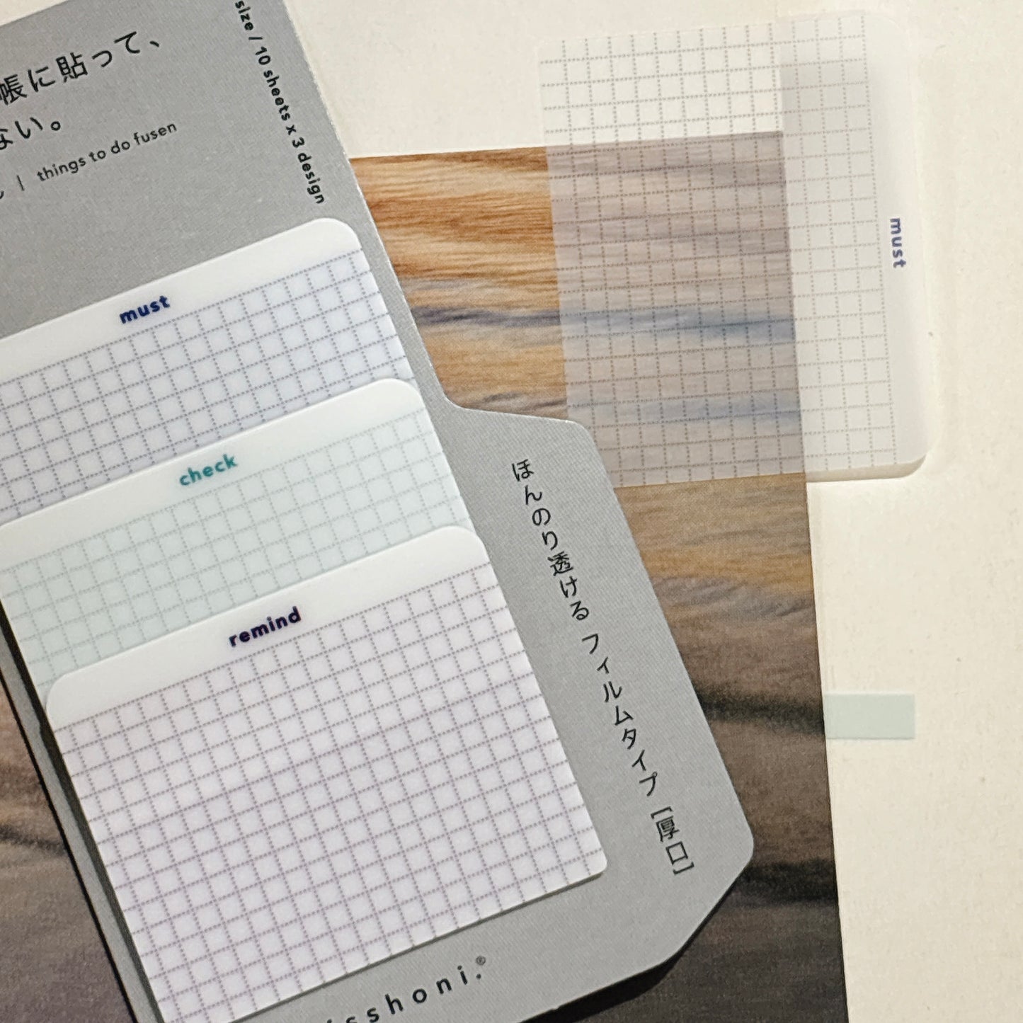 日本便條貼專家 Isshoni ：加厚可書寫Index貼