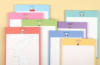 《Snoopy 9 折購物祭‼️》 My Snoopy World 75 週年史努比Note Pad* [預購貨品，下單後14天出貨]