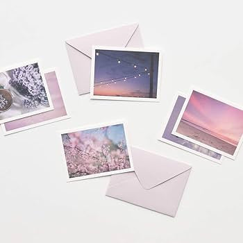 韓國Monolike 36 Days Mini Message Card Set (一套36 張）Feeling Violet [預購貨品］