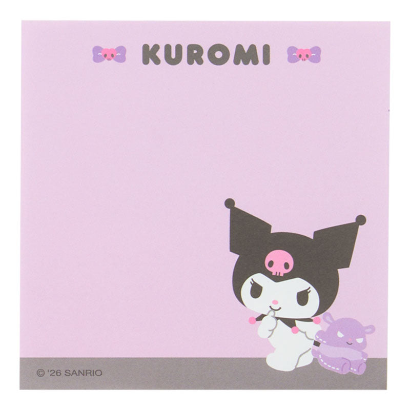 日本Sanrio Characters Kuromi 3 段Memo 便條簿