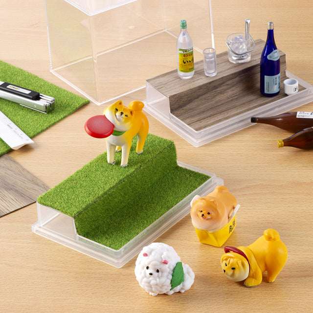 日本製 INOMATA 公仔/扭蛋 兩層級展示架 * [預購貨品，下單後14天出貨]