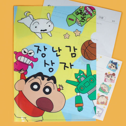 <新企劃> Crayon Shinchan 蠟筆小新系列 A4 文件夾  - (預購商品）