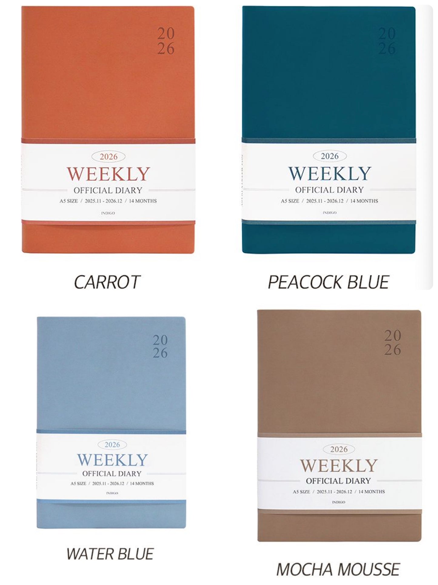 韓國The Harvest 2026 Official Schedule 月周計劃A5 size* [預購貨品，下單後14天出貨]