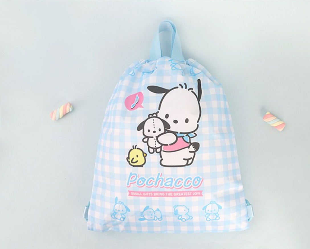 Sanrio Characters 防水索繩收納袋- PC狗 [預購貨品，下單後14天出貨]