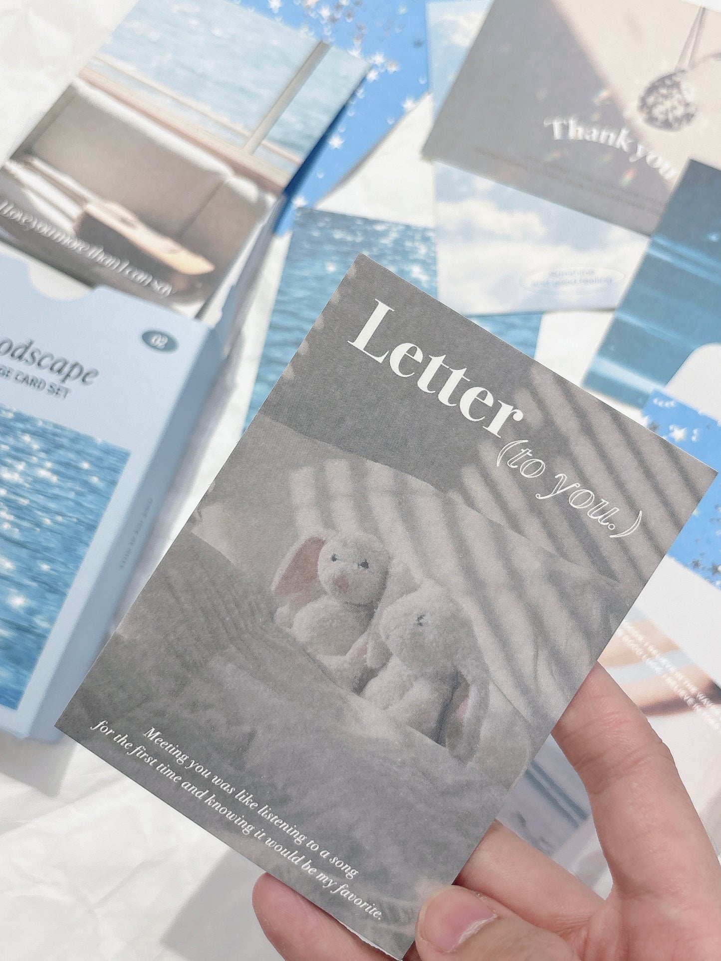韓國 Moodscape Mini Message Card Set (一套24張)