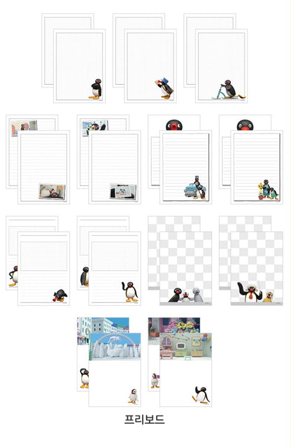 新品訂購88折‼️ 韓國企鵝家族Pingu Collection 無時效日記 (預購貨品）