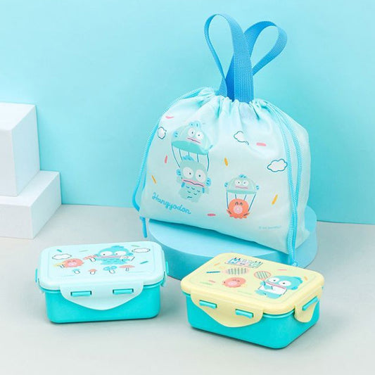 Sanrio Characters Combo Pack食物盒套裝連手抽袋 - Hangyadon 水怪 （預購產品）