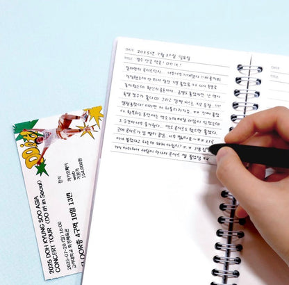 韓國 Catch your days 票根收納記錄冊* [預購貨品，下單後14天出貨]