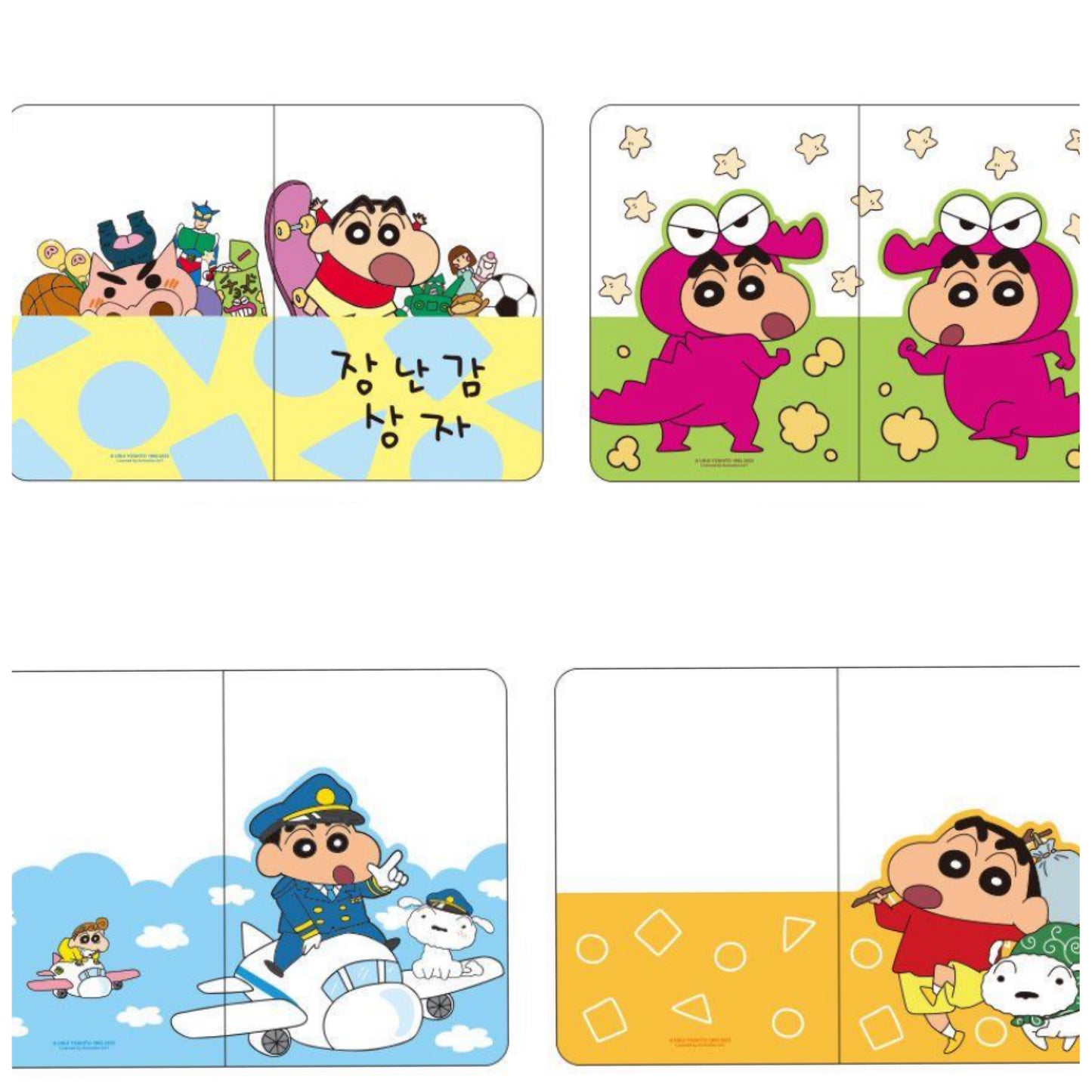 <新企劃> Crayon Shinchan 蠟筆小新系列透明護照套  - (預購商品）