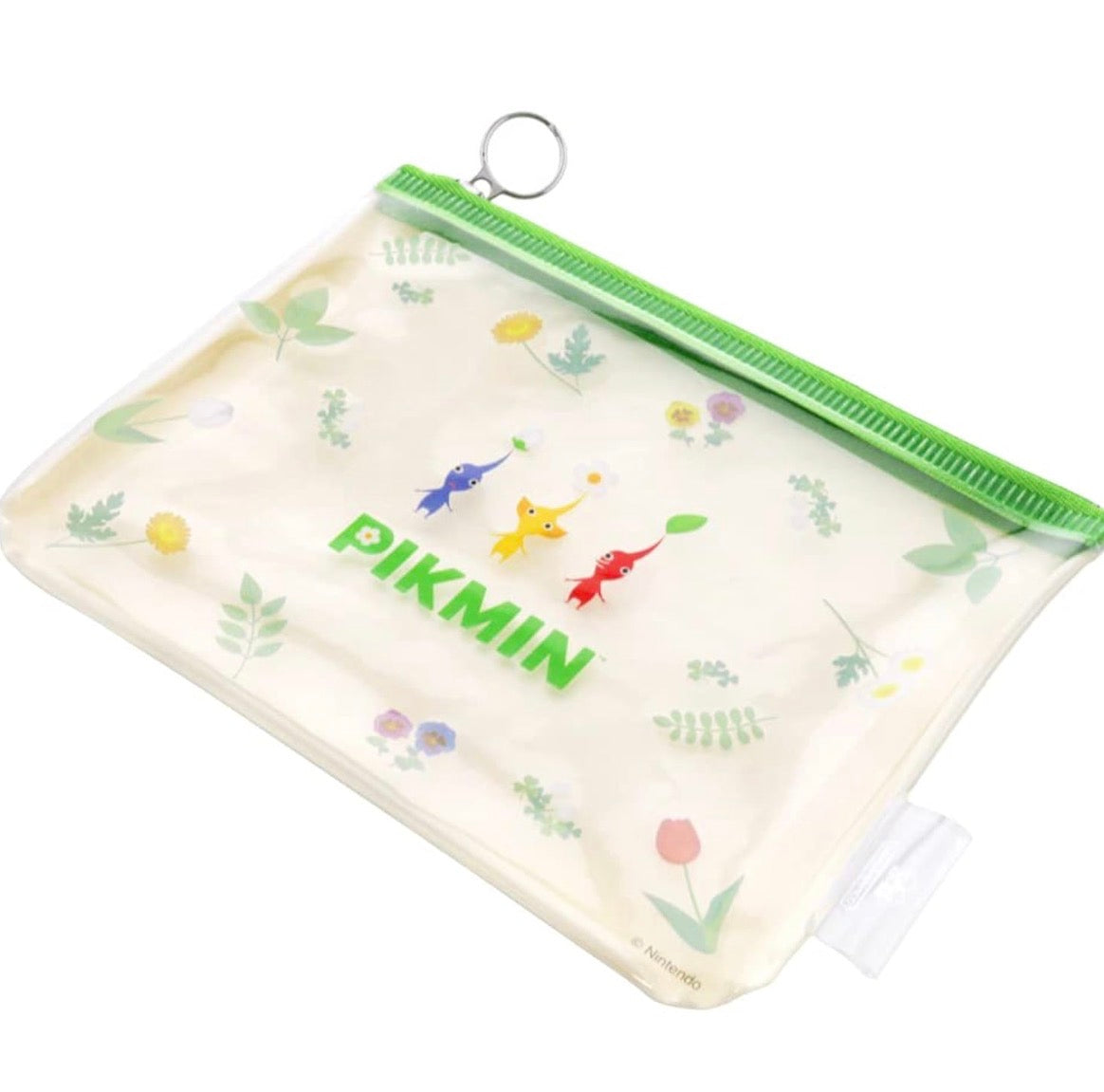 日本任天堂Pikmin 生活用品系列 : Pikmin ￼透明拉鏈袋（預購貨品）