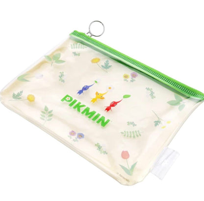 日本任天堂Pikmin 生活用品系列 : Pikmin ￼透明拉鏈袋（預購貨品）