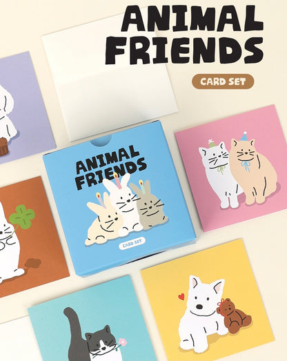 韓國Cherish Moments Card Sets - Animal Friends  (一套24張連24個信封) [預購貨品，下單後14天出貨]