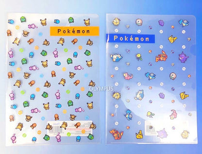 韓版Pokemon 寵物小精靈Pixel 系列 - 像素版A4 文件夾