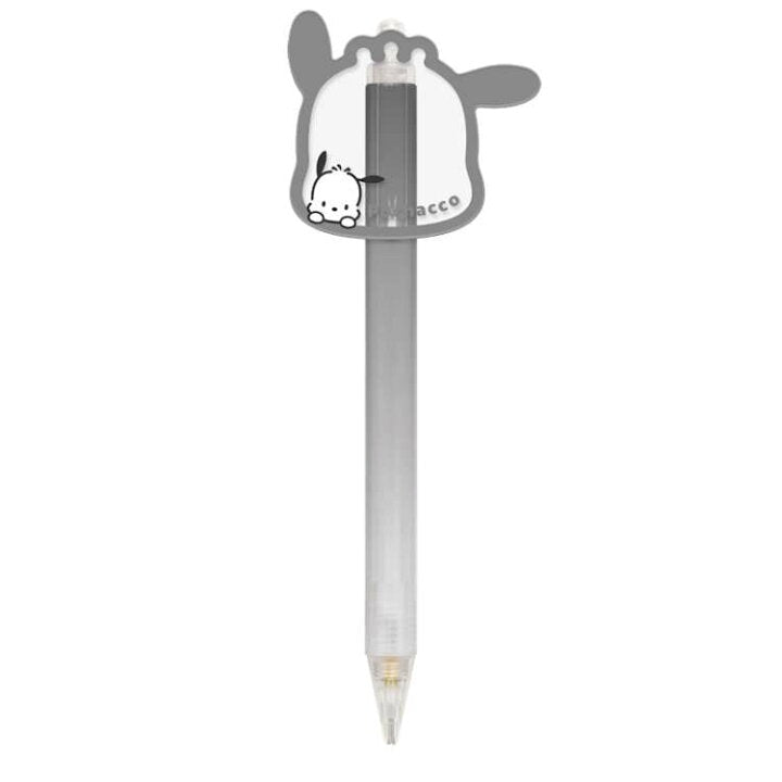 日本 Sanrio Characters 透明窗框大頭造型鉛芯筆- 6 個角色